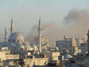 Fatal regime-led air raids have also been previously launched in Homs (Courtesy of Your Middle East)