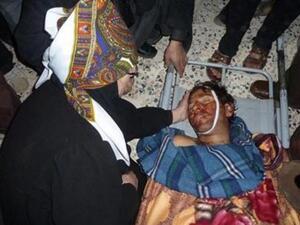 جثة رجل قتل في تبادل لاطلاق النار مع قوات الامن في الحولة قرب حمص
