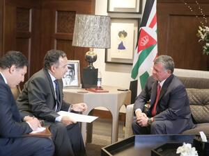 Jordan's King Abdullah and its monarchy may be in jeopardy due to the "alienation" of its traditional power base (Courtesy of Jordan Times)