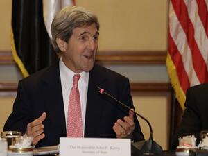 US Secretary of State John Kerry expressed his support for the Libyan economy 
