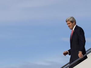 U.S. Secretary of State John Kerry firmly believes that a two-state solution is the only real option for peace. (AFP/File)