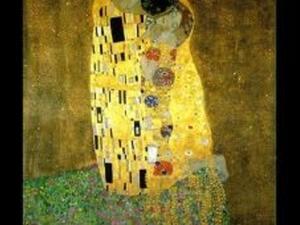 Gustav Klimt's 'The Kiss'