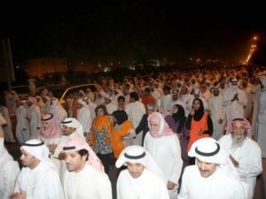 تظاهرة في الكويت احتجاجا على سجن البراك