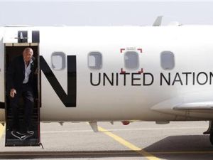 الدبلوماسي البريطاني ايان مارتن يصل إلى طرابلس 
