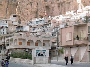 The Aramaic-speaking village of Maaloula was the scene of fierce clashes between Syrian troops and the Qaeda-linked Nusra front. (AFP/Getty)