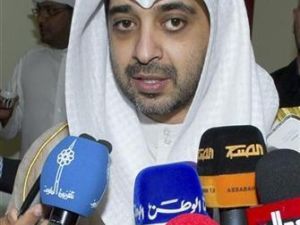 وزير الاعلام الكويتي الشيخ محمد المبارك الصباح 