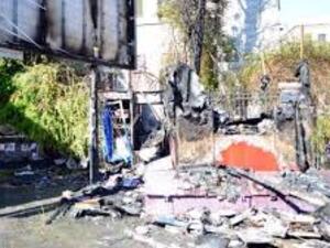 Mortar attacks have destroyed rebel and government strongholds throughout the capital (Courtesy of Press TV)