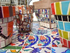 Spahi is currently planning a mosaic workshop at Darb 1718, which will start on 17 March. (Photo courtesy of Darb 1718)