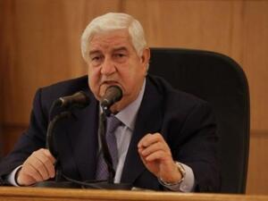 وزير الخارجية السوري وليد المعلم