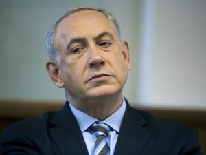 Netanyahu made his "inciting hatred" comment during a weekly cabinet meeting Sunday (Abir Sultan/AFP)