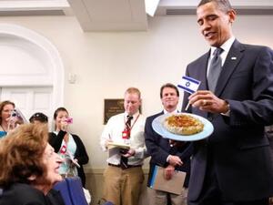 Obama, Israel and Hummus-- Is this the winning formula for being re-elected?