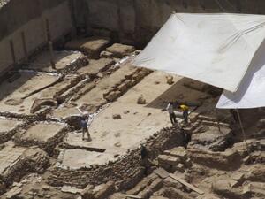 The Beirut Report blog has these amazing pictures of an ancient church in Lebanon excavated for the sake of building a hotel.