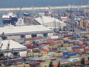 The port of Beirut 