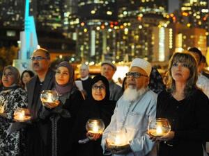 Muslims mark the day their lives changed- probably for the worse- and pay their respects to the direct victims of the towers; no doubt sparing thoughts for the decade's worth of collateral damage and Muslim victims thereafter.