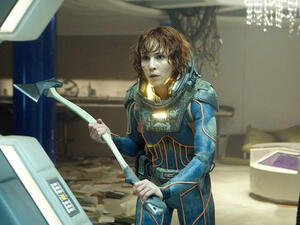 Prometheus got mixed reviews but don't tell this lady that.