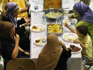 No official Palestinian 'state' -sponsored or PA  Iftars this year; instead money spared aside for such banquets will be offered 
to the needy, poor Palestinians this Ramadan.