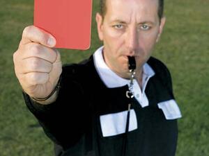 The ultimate red card for any football player is a lifetime ban. Two Lebanese players got carded.  (image courtesy of epl talk)