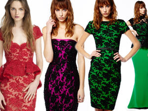 موضة 2014 من الفساتين بتصاميم تبرز منحنيات الجسم بطريقة رائعة