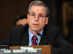 Robert Ford told reporters Wednesday that Syria's Islamist rebels have refused to meet with the U.S. (Courtesy of Foreign Policy)