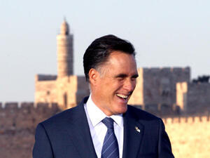 Mitt Romney vies for the Arab world