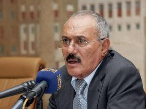 الرئيس اليمني علي عبد الله صالح 