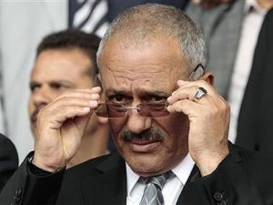 الرئيس اليمني علي عبدالله صالح