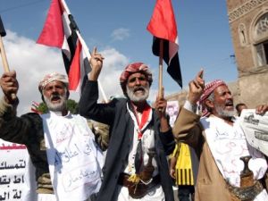 تظاهرة للمعارضة اليمنية في صنعاء