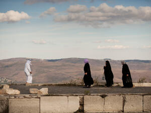 Saudi women can't leave the country without their husband's permission. (Image: Getty)