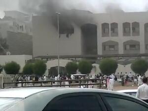 A screen shot taken from the two-and-a-half-minute video posted on YouTube that went viral since Saturday.