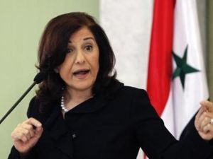 المستشارة السياسية والاعلامية في الرئاسة السورية بثينة شعبان