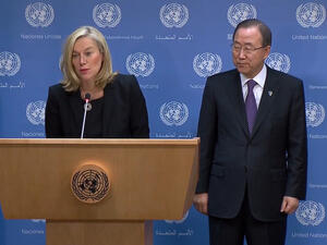 In her new post, Kaag will direct a team of approximately 100 experts to destroy all of Syria's chemical weapon arsenals my the mid-2014 deadline (Courtesy of the UN)