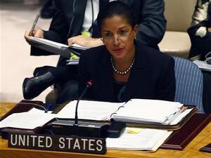 المندوبة الاميركية بمجلس الامن سوزان رايس