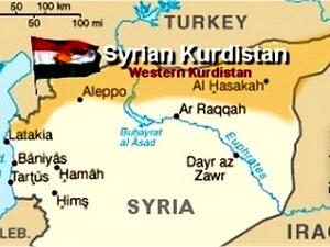Northern Syria has long been the residence of mainly Kurdish people. (image from Ekurd.net)