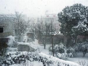 Snow blanketed Syria earlier this week, but fighting has continued in several areas such as Adra (AFP)