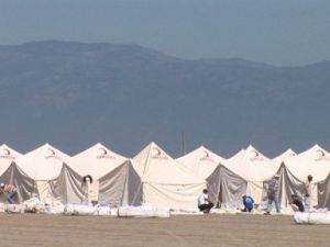 مخيم للاجئين السوريين في تركيا