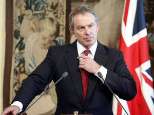 Tony Blair, former British Prime Minister has strong faith in Middle East's peace. 