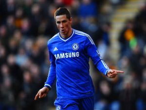 توريس يحتفل بهدفه في مرمى هال توريس يحتفل بهدفه في مرمى هال