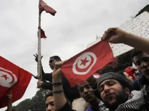 متظاهرون في العاصمة تونس