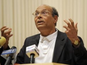 رئيس حزب المؤتمر من اجل الجمهورية منصف المرزوقي 
