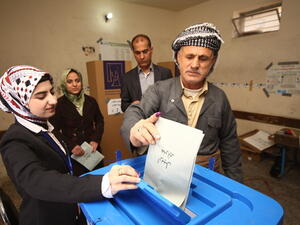 Nearly three million Iraqi Kurds are eligible to vote in Saturday's elections (Courtesy of Shutterstock)