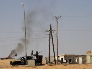 مقاتلو المجلس الوطني الانتقالي في وادي بيه