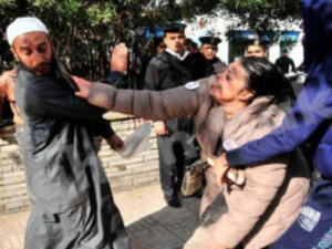 Call a Coptic woman a harlot and you will meet the bottom of her shoe!