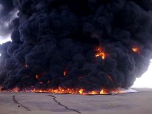 تخريب انبوب للنفط في اليمن