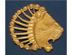 A gold applique from the Achaemenid period, ca. 6th-4th century BCE, was among the items indexed in the prototype.