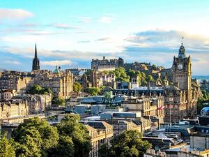 Scotland’s capital city, Edinburgh.