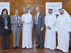 Amer Ali during the meeting with the visiting delegation from Hamburg Chamber of Commerce