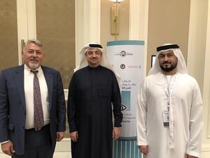 Paul R. Malik, the US Consul General in the UAE; Najeeb Mohammed Al-Ali, Executive Director of the Expo 2020 Bureau, and Justice Dr. Jamal Al Sumaiti, Director General of DJI.