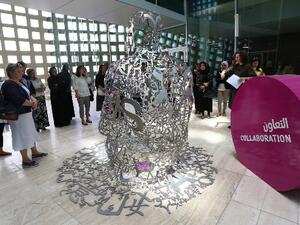 The ‘Art Trail’ tours are held once a month, on Saturdays, at different locations across Education City.