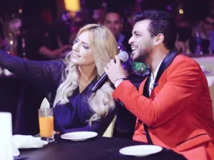 محمد رشاد، مي حلمي