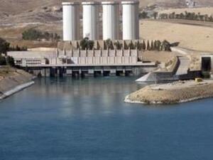 A view of the Mosul dam. (AFP/File)